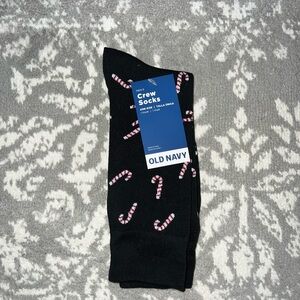 Old Navy Candy Cane Christmas Socks